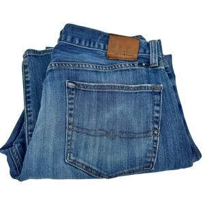 Lucky Brand Jeans Mens 36x34 (36x33 ACTUAL) 363 Vintage Straight Blue Denim